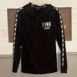 Black PINK Zip-Up Hoodie